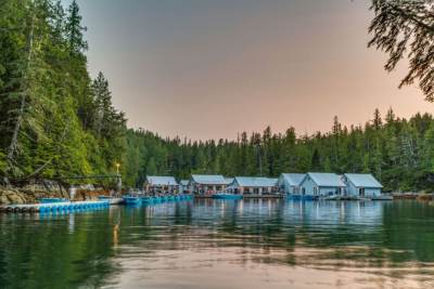 Trophy Salmon Fishing at Rivers Inlet Sportsman’s Club